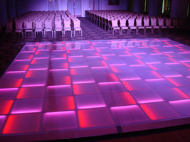 NEW! Complete 24&#39; ft x 24&#39; ft LED LIGHTED DANCE FLOOR Disco DJ Night Clu... - £30,445.36 GBP