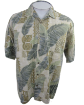 Kona Kai vintage Men Hawaiian camp shirt L pit to pit 25 aloha luau trop... - £19.41 GBP