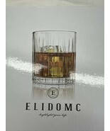 Elidomc “Pleat” 6 10oz Whiskey Glasses New - $41.61 CAD