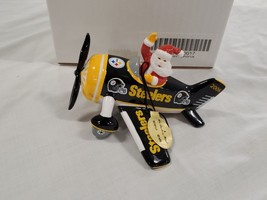 2006 Danbury Mint Pittsburgh Steelers Santa Claus Christmas Ornament w/ box - £31.37 GBP