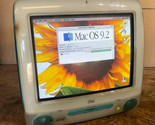 Apple iMac G3 400 MHz 64MB 1999 Blueberry Vintage Computer Original POWE... - $296.99