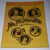 No No Nanette June Allyson Performing Arts Magazine Vintage 1972 Dennis Day - £23.94 GBP