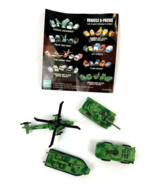 Vintage Micro Machines Jungle Patrol Vehicles Mission Unit Alpha Lot Mil... - $24.00