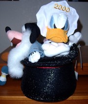 Disney 2000 Bean Bag Plush Toy Set Mickey Goofy And Donald Retired New - £46.88 GBP