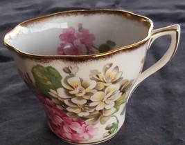 Beautiful Vintage Tea Cup Bone China Rosina Pattern 5087 - VGC - PRETTY DESIGN - £19.77 GBP