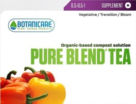 Botanicare PURE BLEND TEA - 4oz (Ounces) Bottle -  FREE SHIPPING! - £8.58 GBP