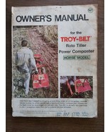 Vintage Troy-Bilt HORSE Roto Tiller Owner &amp; Service Manual 1970&#39;s - $928.02 MXN