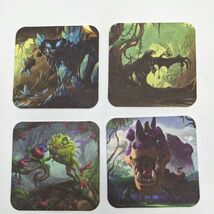 Blizzard Hearthstone - 2017 Fireside Gathering Promo Coasters Set of 4 - $9.71 CAD