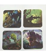 Blizzard Hearthstone - 2017 Fireside Gathering Promo Coasters Set of 4 - $127.12 MXN