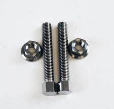 Chain Adjuster Adjusters Bolt Nuts M8X50 Titanium Honda Crf 150 250 450 Cr 125.. - $33.53