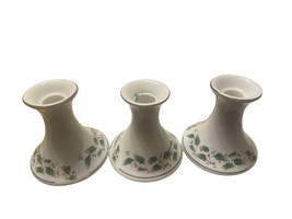 Vintage  Fine China Japan Holly Berry Christmas Candlestick Candle Holde... - $8.50