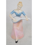 Royal Doulton Figurine Melody HN 2202 Porcelain Girl Figure Instrument - $136.50 CAD