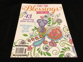 Count Your Blessings Coloring Activity Book Bible Verses - $9.00