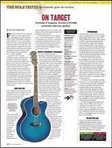 Yamaha Compass Series CPX900 Acoustic-Electric Guitar sound check review article - £3.38 GBP