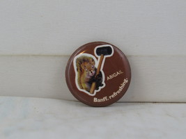 Canadian Tourist Pin - Banff RefreshingAbigail the Squirrel - Celluloid Pin - £11.99 GBP