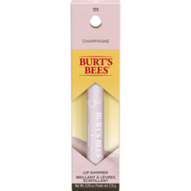 Burt&#39;s Bees 100% Natural Moisturizing Lip Shimmer with Beeswax Champagne 1 Tube. - £15.81 GBP