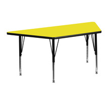 25x45 TRAP Yell Activity Table XU-A2448-TRAP-YEL-H-P-GG - $158.95