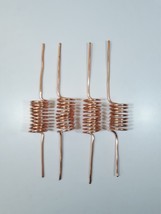 ElectroCulture Copper Antenna 10 Gg 1&quot; Spiral Induction Coil 4pc Lot Gar... - $22.31