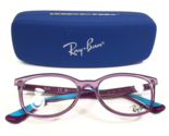 Ray-Ban Kids Eyeglasses Frames RB1586 3776 Clear Purple Blue 47-16-130 - $59.39