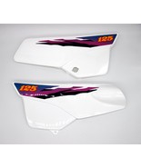 fits Yamaha DT125 White Side Panels Set Stickers Yellow Black Purple - €46,84 EUR