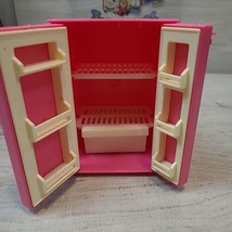 Vintage 1984 Barbie Dream Kitchen Refrigerator Replacement Part  - $10.00