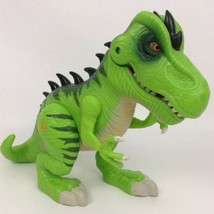 Jurassic World Electronic Light-up and Sounds Large 11&quot; Green Dinosaur JW Hasbro - £14.77 GBP