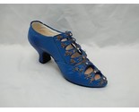 Blue Mary Jane Pumps Shoe Figurine 4&quot; - $9.89