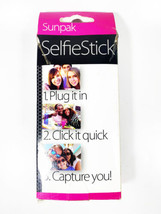 Sunpak SP-WSPSW-BK Plug-And-Play Bâton Selfie - £7.96 GBP