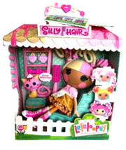 Lalaloopsy Silly Hair Doll- Scoops Waffle Cone Doll and Pet Cat, 13&quot; Ice... - £25.62 GBP