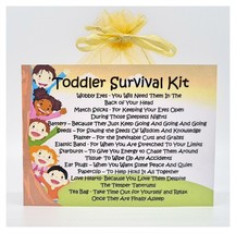 Toddler Survival Kit - Fun, Novelty Gift &amp; Greetings Card / Secret Santa - $8.25