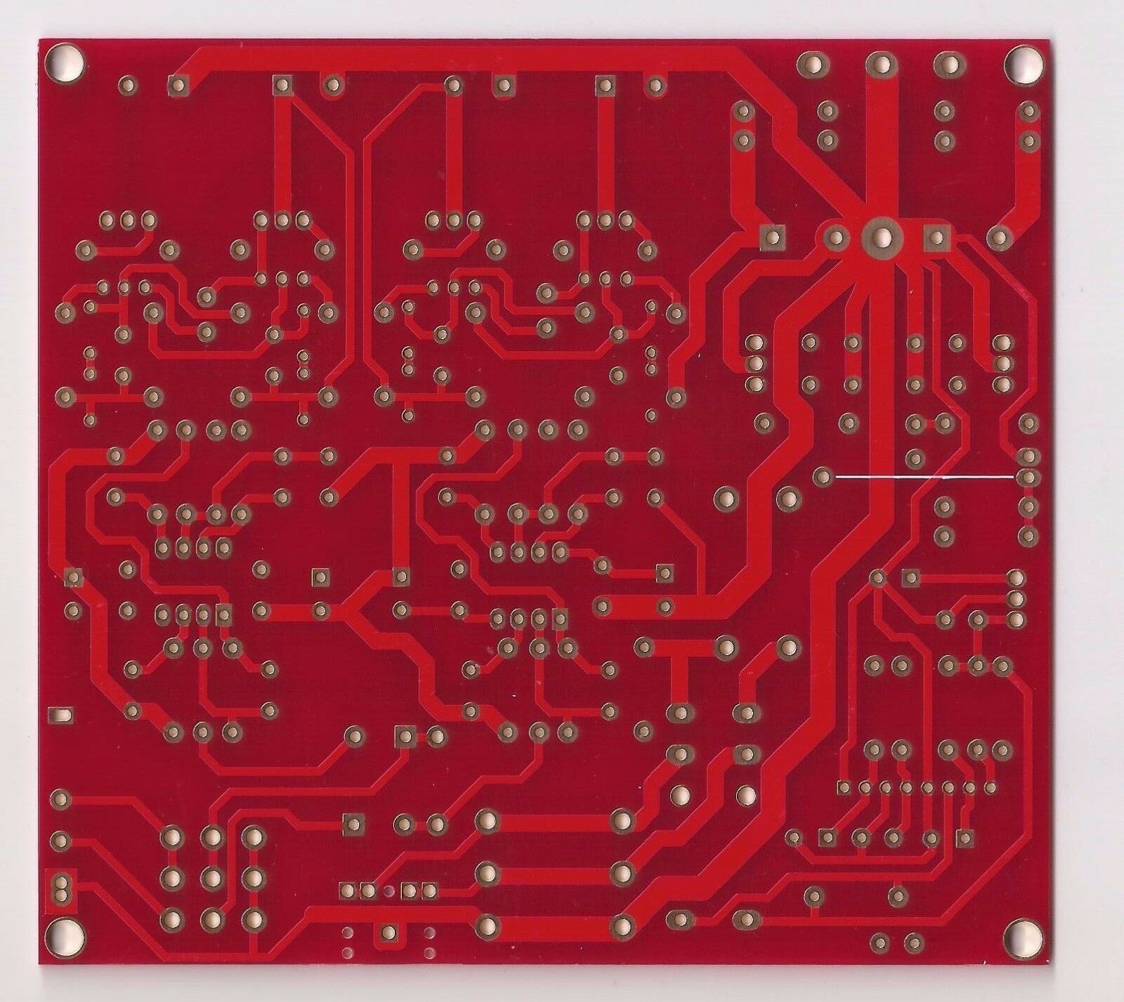 High-end stereo headphone amplifier w/protection circuitry A1 PCB 1piece ! - $14.89