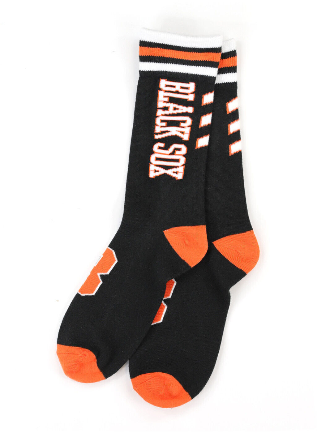 BALTIMORE BLACK SOX SOCKS HBCU BLACK TUBE SOCK - $12.74