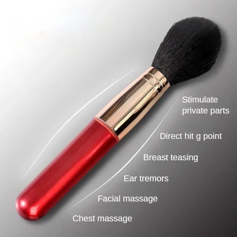 Electric Vibration Makeup Brush Battery Operated Stress Reliever - $18.52