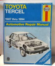 Toyota Tercel Haynes Repair Manual 1987 thru 1994 Perfect For Your Project - £8.17 GBP