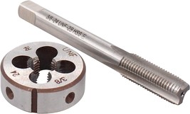 ApplianPar Round HSS 3/8-24 UNF Tap and Die Set Left Hand Thread Plug - £25.09 GBP