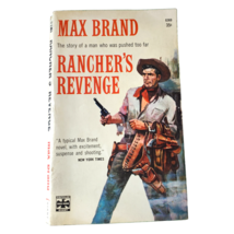 Max Brand 1959 Western Rancher’s Revenge | Vintage Pulp Fiction Book - $6.99