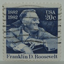 Vintage Stamps American America Usa States 20 C Cent Franklin Roosevelt X1 B24 - £1.36 GBP