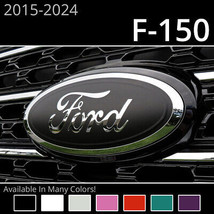 BocaDecals 2015-2023 Ford F150 Emblem Overlay Insert Decals (SET OF 2) - $22.99