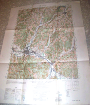 1955 OLEAN NY US ARMY CONTOUR MAP - £7.88 GBP