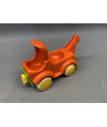 Vintage 1976 Hasbro Weebles Weebicles Tow Truck Toy Play Set Vehicle Orange - €10,56 EUR