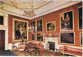 United Kingdom UK Postcard Blenheim Palace The Red Drawing Room - £2.38 GBP