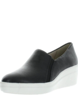 Naturalizer Women&#39;s Snowy Black Leather Slip-On Shoes, Size 9 M (US) NIB - £35.40 GBP
