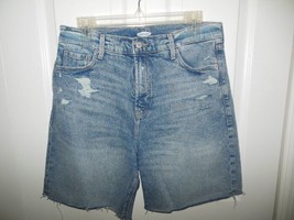 Ladies Old Navy Denim Shorts 10 Slightly Distressed - £11.84 GBP