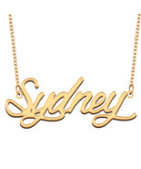 Sydney Name Necklace for Best Friend Family Member Birthday Christmas Gift - $15.99