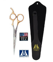 Millers Forge Gold Short Cut 5.5&quot; Straight Shear Scissor*Pet Dog Cat Grooming - £23.91 GBP
