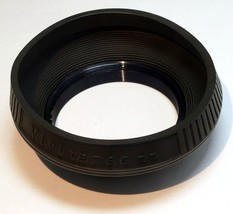 Vivitar 55mm Rubber Lens Hood Shade - poor condition  (rubber rigid from... - $7.28