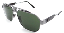 Dolce &amp; Gabbana Sunglasses DG 2294 04/71 59-15-145 Gunmetal / Dark Green Italy - £275.86 GBP