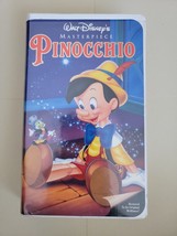 Pinocchio (VHS, 1993, Special Edition) Walt Disney&#39;s Masterpiece. - £2.37 GBP