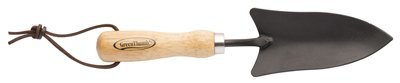 Green Thumb Gt4315 Transplanter W/Wood Handle &amp; Hang Up Hole, Black Powd... - $19.16