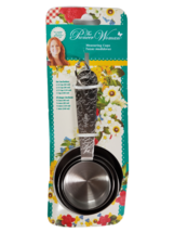 The Pioneer Woman Stainless Steel Playful Posy Embossed Measuring Cups New! - £11.04 GBP